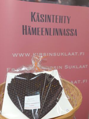 Kirsin Suklaiden Popup Keskustalossa Hämeenlinnan syntymäpäivänä